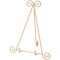 Bard's Gold-toned Metal Easel, 15" H x 12" W x 10" D (For 10.5" - 11.5" Plates)